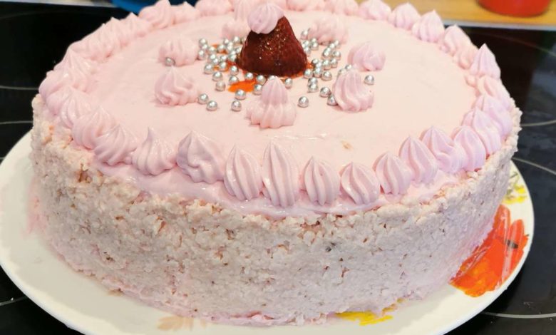 Allrounder Torte in rosa